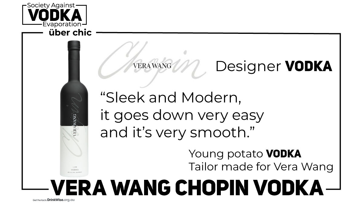 Vera Wang &amp; Chopin come together for a first of its kind vodka-fashion collaboration. A definite collectors item and must have accessory.
The question we have is will the limited edition be available outside USA? <a href="/ChopinVodka/">Chopin Vodka</a> please let us know.