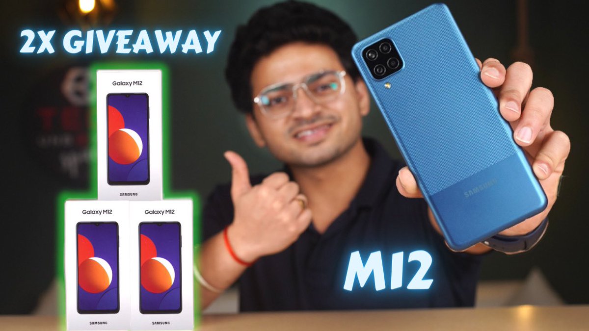 TechUnboxing5's tweet photo. Monster Smartphone With 90Hz Display + 6000 mAh Battery๐ | "2X Giveaway"... https://t.co/gicmh7KqUx
@SamsungIndia @TechUnboxing5 #MonsterReloaded https://t.co/VpR2pqHRsW
