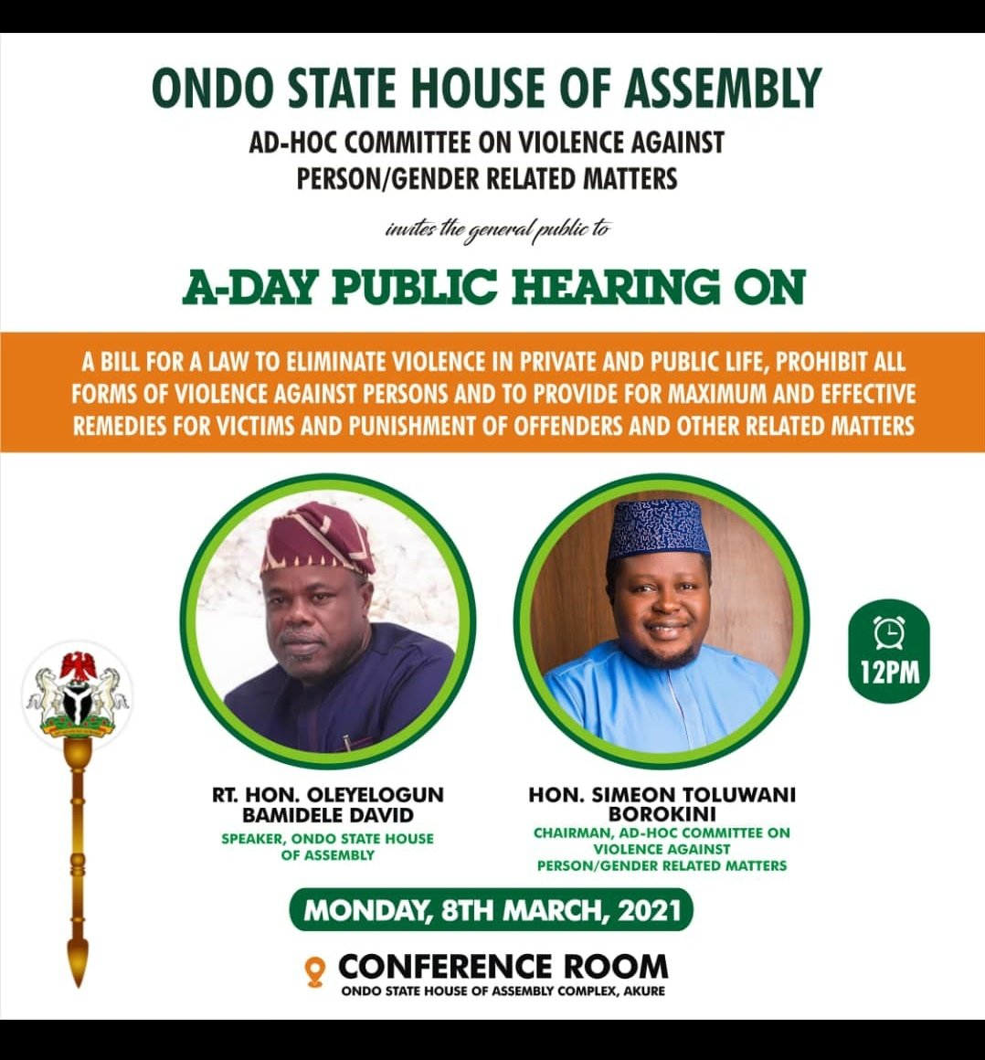 Ondo State House of Assembly tweet media