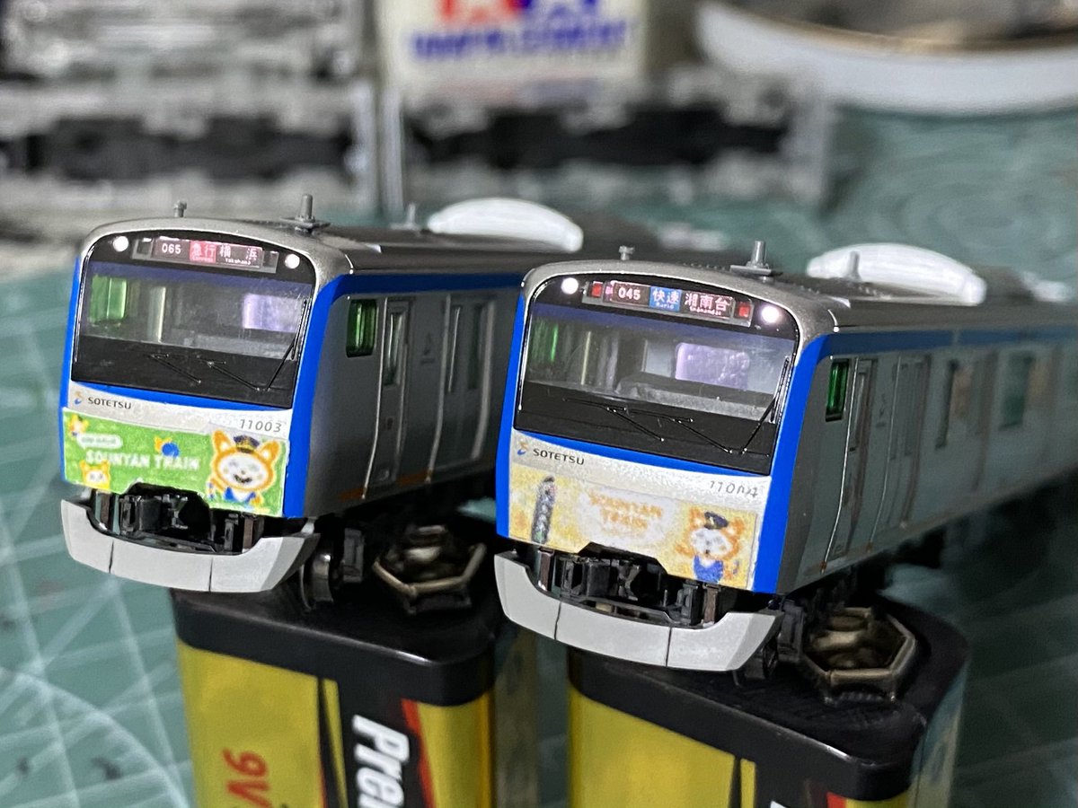 TOMIX 相鉄11000系「八代目そうにゃんトレイン」Nゲージ 加工品 横浜国立大学鉄道旅行研究会(YNURTC) on X: 