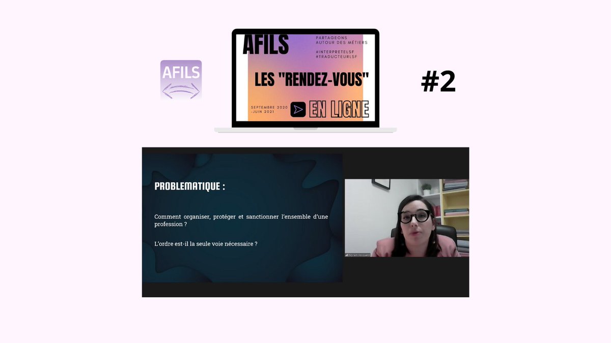 afils_asso's tweet photo. ⬇ Dialogue entre les professions d’avocats et traducteur-ices/interprètes avec Maître Myriam Hocquard
📌 Sans ordre, point de salut ? ⚠️ Non. Plusieurs outils pour garantir des relations de travail saines où loyauté ne rime pas avec omerta et déontologie avec moralisme ! #AFILS https://t.co/9agJ58adsu