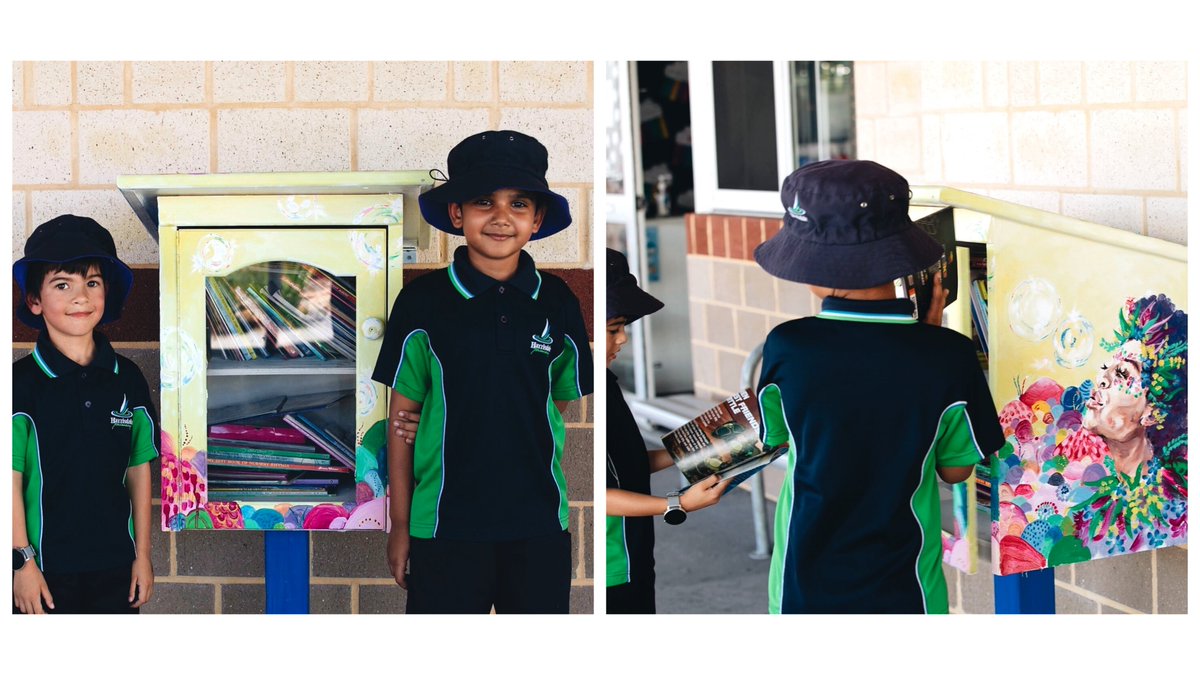 WA Education News (@wa_edu_news) on Twitter photo WORD ON THE STREET 👀👂 📚
...is that <a href="/HarrisdalePS/">Harrisdale PS</a> have installed two street libraries with the help of their talented Visual Art teachers! 🎨🖌️👇 What a crafty way to encourage students to read more... 👀📙 #streetlibrary #booklovers WORD ON THE STREET 👀👂 📚
...is that <a href="/HarrisdalePS/">Harrisdale PS</a> have installed two street libraries with the help of their talented Visual Art teachers! 🎨🖌️👇 What a crafty way to encourage students to read more... 👀📙 #streetlibrary #booklovers