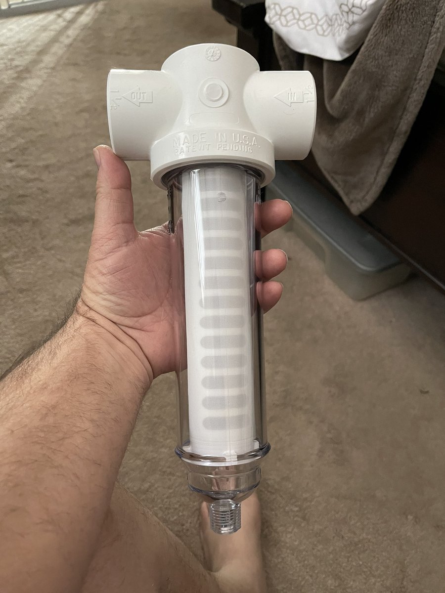 ReefSolutions1's tweet image. Now using spin down sediment filters for sediment removal down to 15 microns.