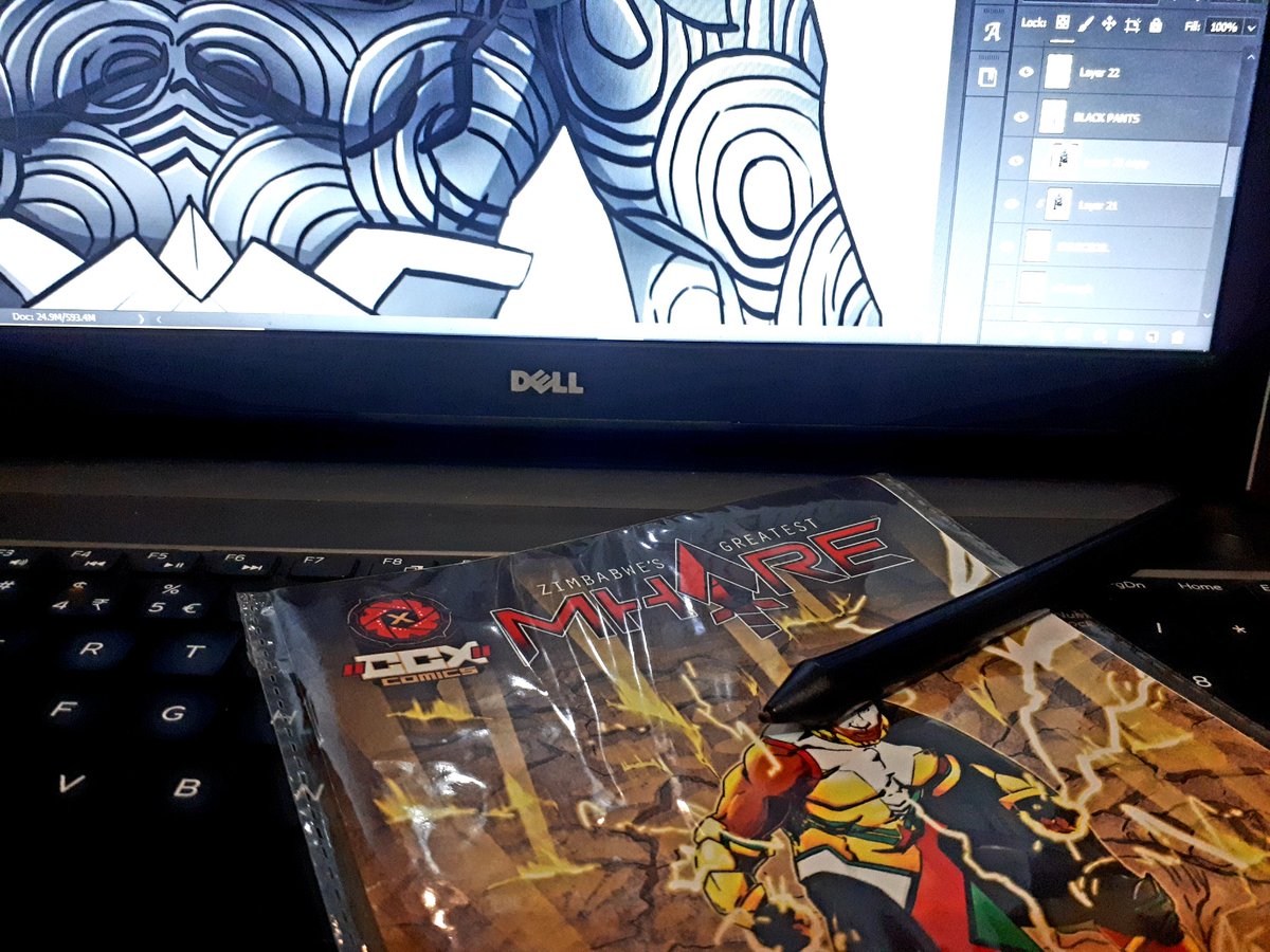 CCXComics's tweet photo. @barbschikwa @Changunda1 We have 6 awesome issues of Mhare coming out his year. Expect a prologue and issue #1 to drop before June😁 https://t.co/ZYgqpN9tfh