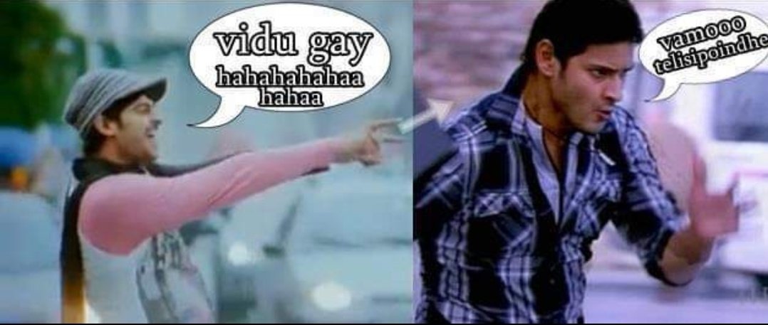 StylishIconAllu's tweet photo. 😑 Run baby Run.. I😂

#DrugsQueenMaheshbabu
#InsecureGayMaheshBabu https://t.co/AJeBTfwPCy