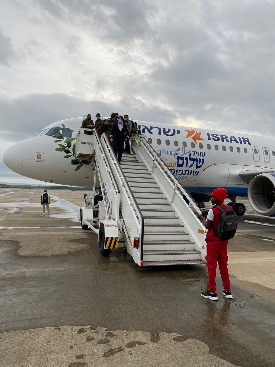 BREAKING: an 🇮🇱 medical aid delegating of 70 member- surgeons, doctors, nurses just landed in #Bata, Equatorial Guinea 🇬🇶 to help save lives in the aftermath of Monday’s tragedy. <a href="/IsraelMFA/">Israel Foreign Ministry</a> #relief