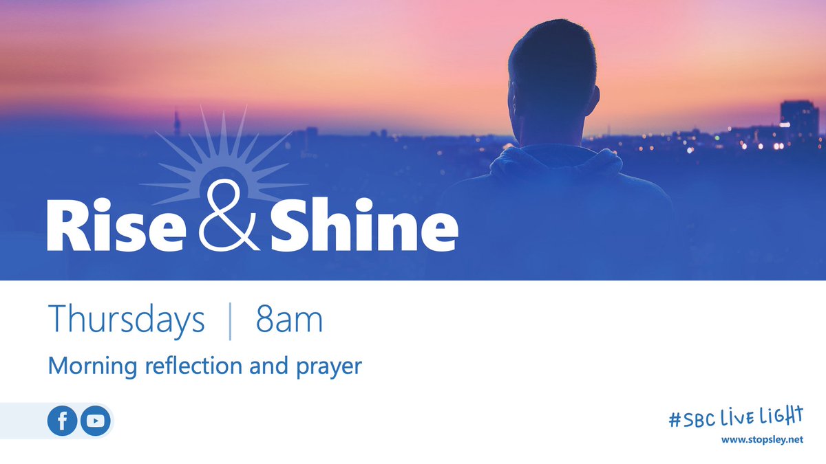 SBCLiveLight's tweet photo. Starting in 10 minutes: Rise &amp; Shine Prayer
https://t.co/mzEG1hmwJI https://t.co/GJNCMivwM7