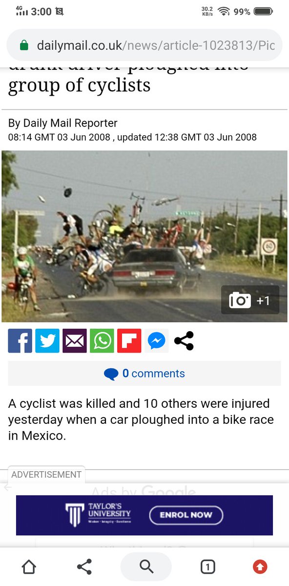 faiz_alone46's tweet photo. HENTIKAN PENGGUNAAN MEME DIBAWAH

Seorang penunggang basikal dan 10 lagi cedera dilanggar pemandu mabuk. Kejadian berlaku dekat sempadan Mexico-Amerika Syarikat pada hari Ahad 1 Jun 2008.

SUMBER: Daily Mail

#trending #viral #meme #tular #naruto #mexico #usa #malaysia #whatsapp https://t.co/WP5pEbjIuA