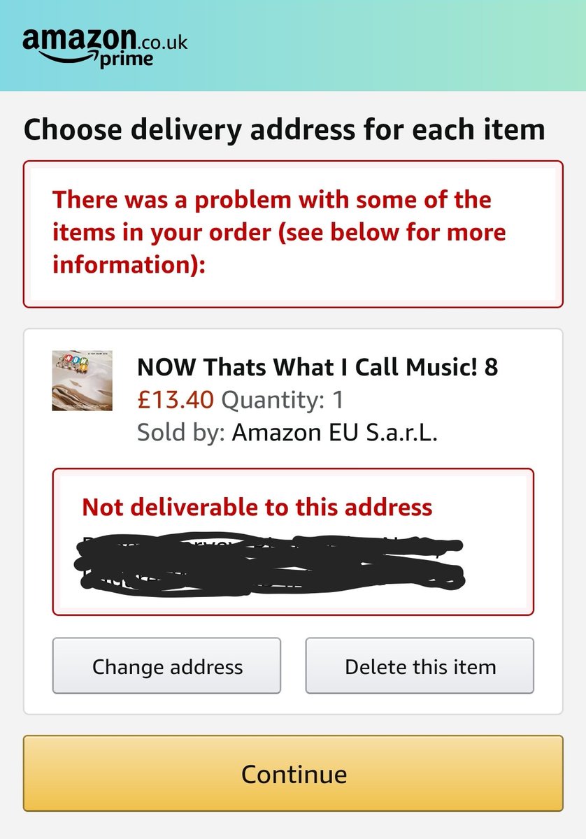 100Nows's tweet photo. @NOWMusic Hi @NOWMusic 
I've tried to preorder but amazon say it's not deliverable to Ireland anymore?
I've every release &amp; always order through amazon. Is this because of Brexit? 
Where can I order from now 😥😥
Btw: well done on getting all the tracks this time👍
#SadNowCollector 😥 https://t.co/No0sFspk9m