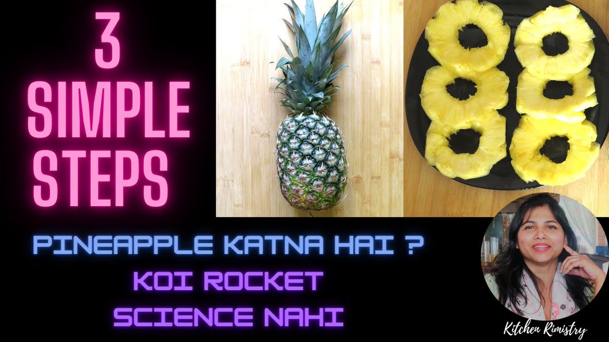 KitchenRimistry's tweet photo. Check out my latest video "How to cut pineapple easily in Hindi | अनानास काटने का सबसे आसान तरीका | Kitchen Rimistry"

Please subscribe to my channel

Watch Now: https://t.co/M5ir6bvIks https://t.co/9NKKOJivfG