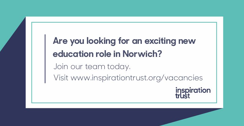 InspirationEast's tweet photo. We're looking for a passionate #Psychology Teacher to join @JaneAusten_Coll #Norwich team. This is an exciting opportunity to join one of the top performing schools in the city: https://t.co/D04F0PTlyu #Norfolkjobs #teachingjobs #psychologyteacher #educationjobs https://t.co/sgRR8OXRQi