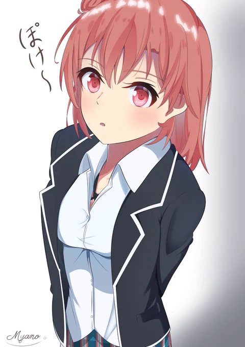 ぽけガハマ結衣#俺ガイル#由比ヶ浜結衣 