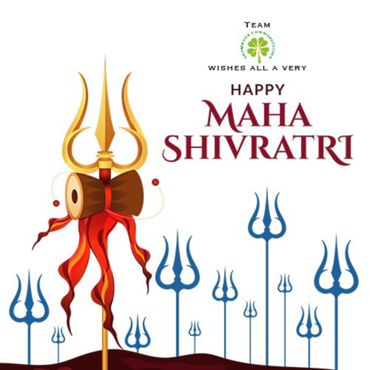 Team Shamrock Communication wishes everyone Happy Mahashivratri🙏
#happymahashivratri #happymahashivratri2021 #shivshankar #kedarnath #shivratri #shambu #bholenath #mahashivratri #shivratri2021 #mahashivratri2021 #shiva #shiv #bholebaba #prayers #wishes #gratitude #blessings #sm