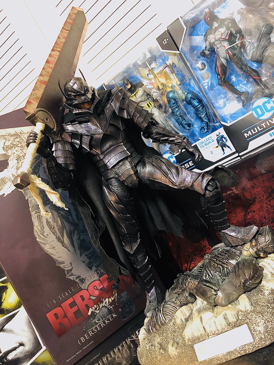 うしょー Threezeroより狂戦士の甲冑に身を 包んだガッツが届きました Threezero スリーゼロ Berserk ベルセルク Guts