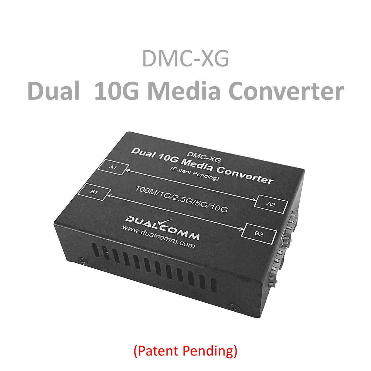 Dualcomm's tweet image. Coming soon. Dualcomm patent-pending Dual-Channel 10G Media Converter. Cost-effective and space-saving, this may be your ultimate media converter that supports both SFP and SFP+ from 100Mb/s to 10Gb/s. 

dualcomm.com/products/dual-…