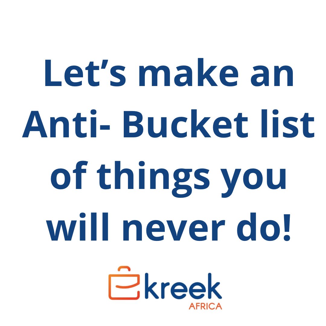 AfricaKreek's tweet photo. Let’s have some fun😃! Comment below something you’ll never do again freelance or otherwise 👇🏽
-
#kreekafrica #freelancelife #freelancers #kreek #kreeksend #bucketlist #antibucketlist #freelancerplatform #ghana #kenya #tanzania #mauritius https://t.co/WnobxTbz9Q