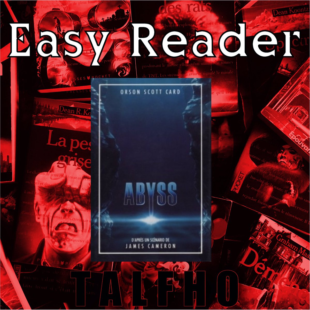 _Easyreader_'s tweet image. Nouvel épisode !
Dispo sur: easy-reader.lepodcast.fr/ferrovipathe 

Passer la nuit à surveiller un ordinateur pourrait être ennuyeux mais celui-ci est intelligent, joueur, mais heureusement ne s’appelle pas Hal.

Le roman de l’épisode précédent était «Abyss» d’Orson Scott Card.