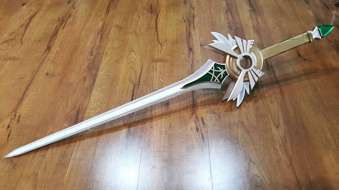 LEE82619688's tweet photo. Just finish the skyward blade :3
Hope anyone like it :D
Please kindly retweet to each other xD

#genshinimpactfanart 
#GenshinImpactcosplay 
#skywardblade
#SkywardSwordHD 

Leave me message if interested with it https://t.co/amxXuzJvOW