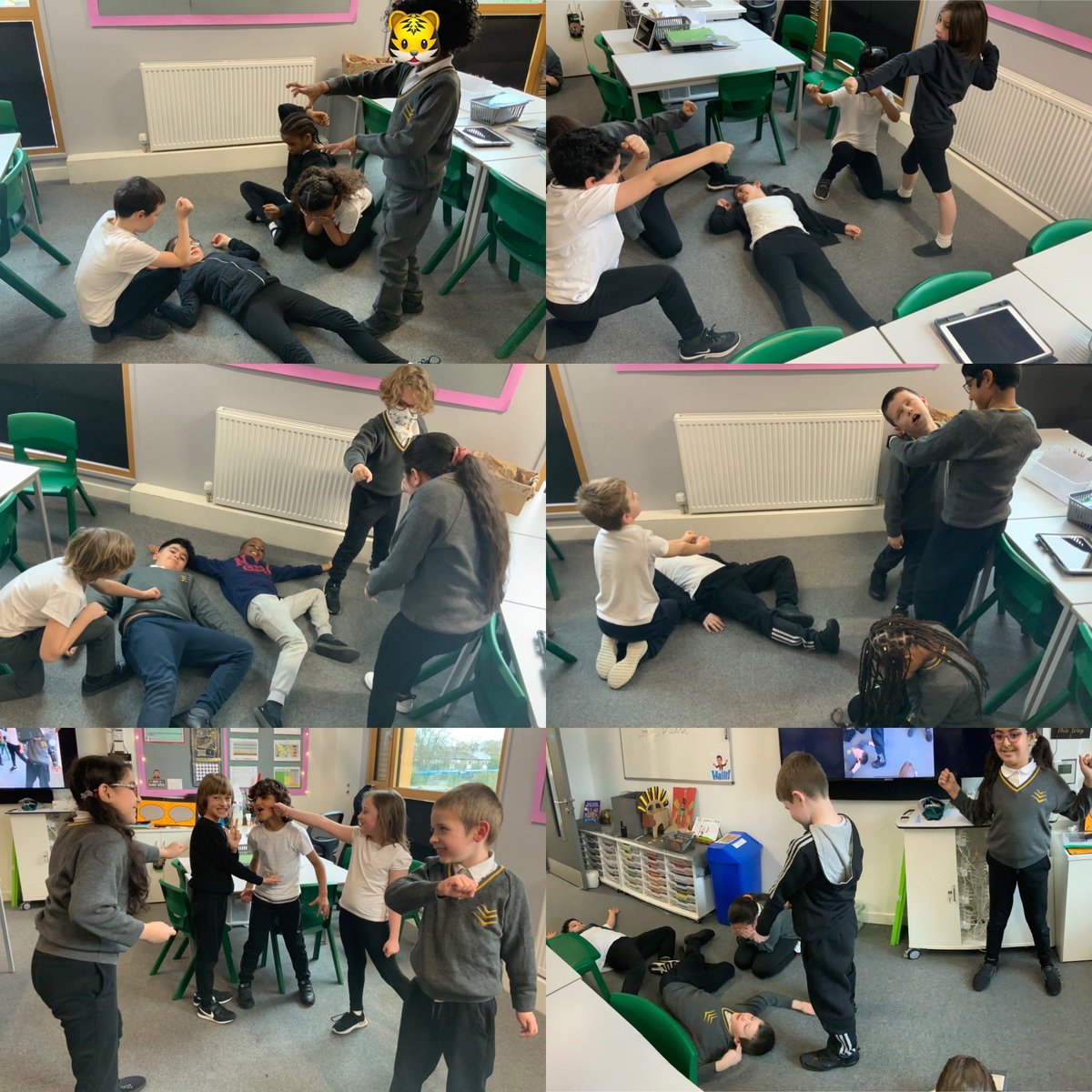 wingfieldschool's tweet photo. We had sooo much fun yesterday in 3JD creating freeze frames to inspire our Julius Caesar/Boudicca play scripts next week 🏛🎭 #wingfieldenglish #wingfieldwriting #wingfielddrama https://t.co/Z1HhpETcW6