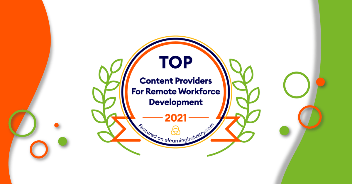 ewyse_agency's tweet photo. Just the two of us... eWyse has now been recognized as one of the world's top content providers for Remote Workforce Development, our second award in as many months! 

https://t.co/vYMzKMXe4s

#elearning #remotework #selfpacedtraining #edtech #elearningindustry

@elearnindustry https://t.co/rJ05fKIhVJ