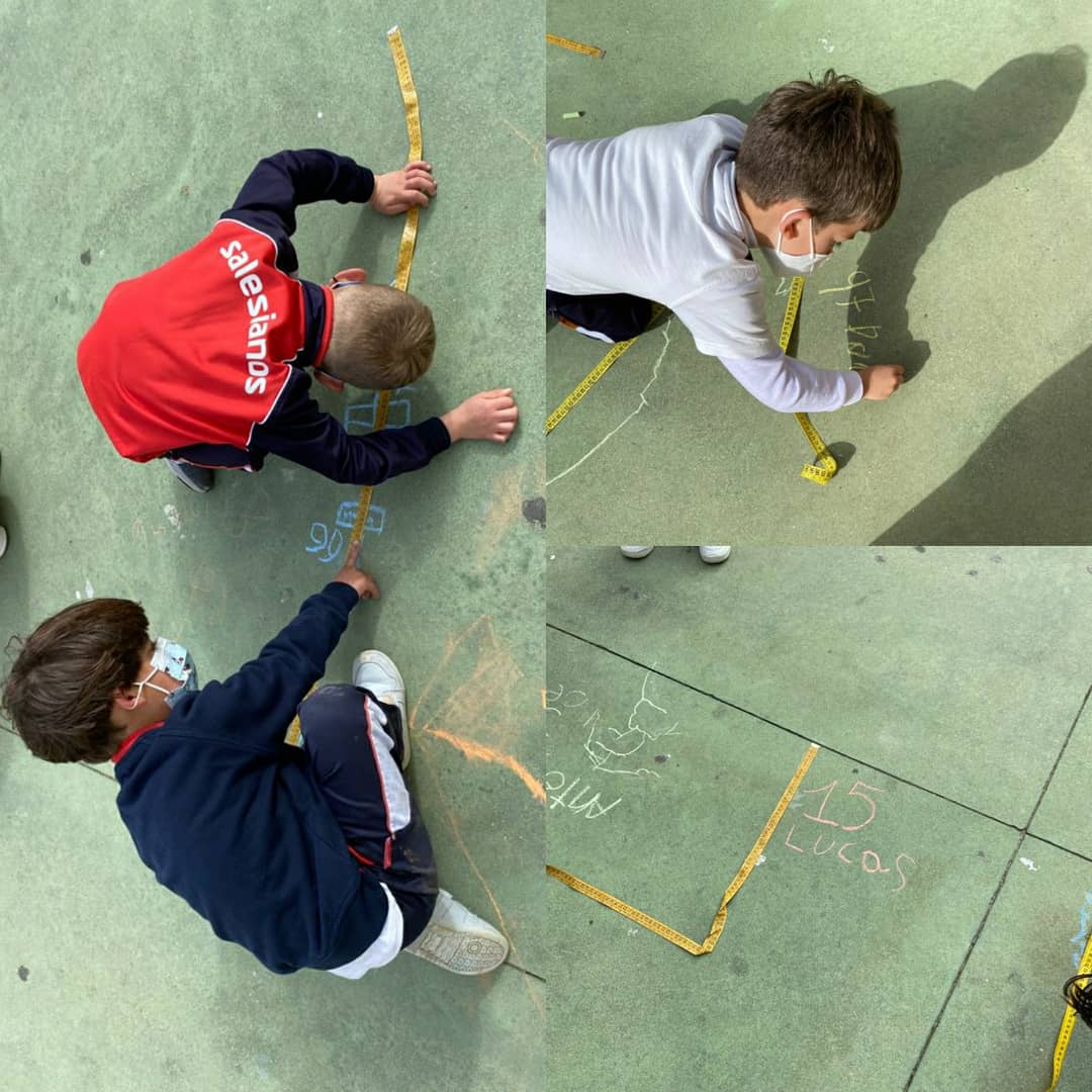 CARRERA DE CARACOLES🐌 
El alumnado de primero se ha divertido con estos pequeños animales y han aprendido el uso de las medidas y que las mates pueden ser muy divertidas.
 
#aprendizajesignificativo #trabajocooperativo
#CreciendoJuntos #EligeSalesianosRota