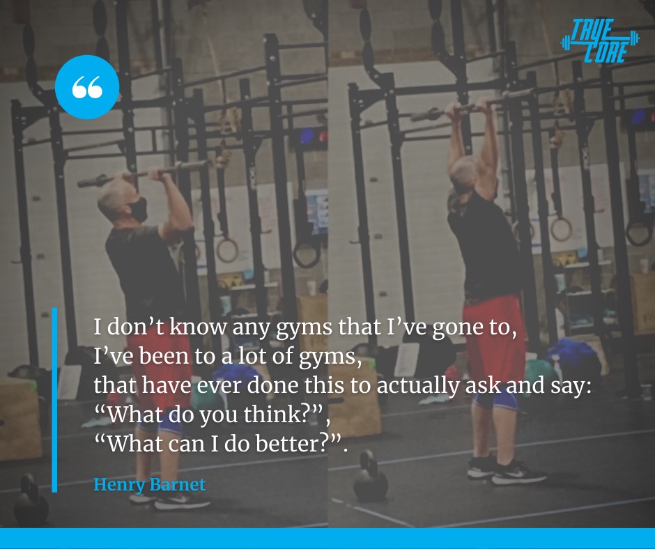 TC_CrossFit's tweet photo. We have a "Vivid Vision" of our future and client testimonials, such as these, help ensure that we are on the right track. Thank you Henry, we're so glad you are a part of our incredible community. 💪 
​#constantlyvaried #crossfit #truecorecrossfit #truecorcrew https://t.co/4AAaouHdX6