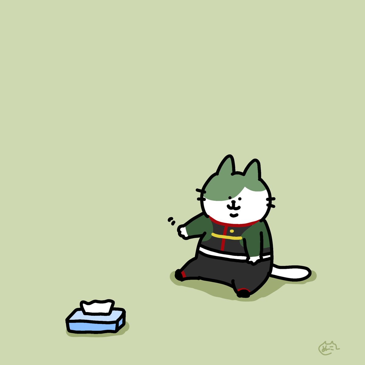 「審神者「自分で取ろうね」 」|ぬこまる(春眠)のイラスト