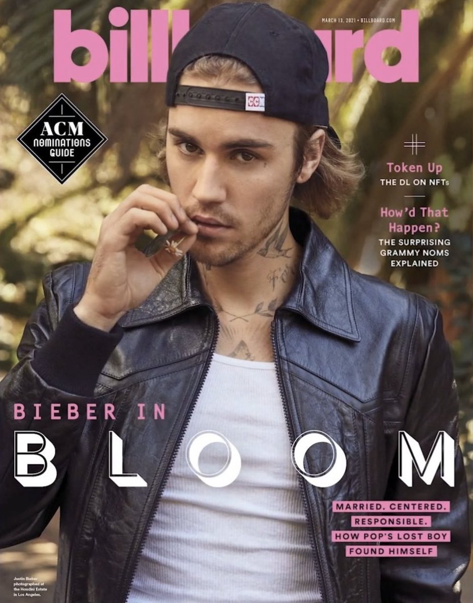 Justin bieber billboard cover through the year