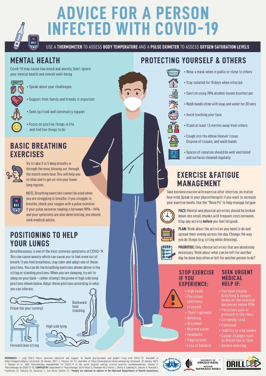 ukznphysio's tweet photo. We are very excited to launch the UKZN Department of Physiotherapy Twitter handle with these two Covid-19 Infographics (in English and isiZulu) developed by our staff #proudlyUKZNphysio @ChettyVerusia @ChettyLevin @KapchaSoul @saulcobbing @NtsikeyPefile @ndelusthe https://t.co/HmWhgxFDMM