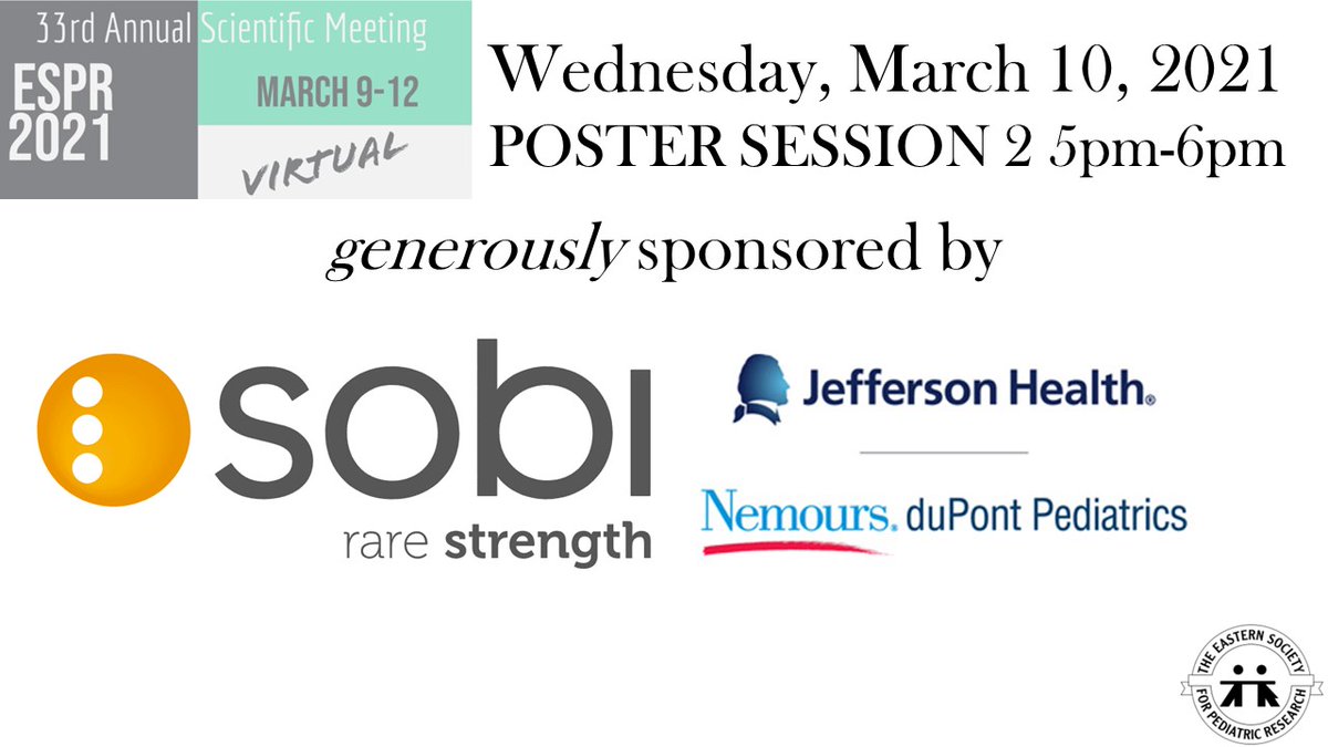 Shetal Shah (@nicubatman) on Twitter photo A great POSTER session yesterday <a href="/EasternSPR/">ESPR</a> - Thank you to @SobiNAmerica & <a href="/TJUHospital/">Jefferson Health</a> for their generous support of yesterday's session. RT <a href="/SocPedResearch/">SPR</a> <a href="/BGoilav/">Beatrice Goilav, MD</a> <a href="/AdamSpanierMD/">Adam Spanier</a> <a href="/extski/">Jason Stoller - now on Mastodon</a> <a href="/chandrpk/">Praveen</a> <a href="/jayasreenairneo/">Jayasree</a> <a href="/vyapmd/">Vivien Yap</a> <a href="/MausmaBawa/">Mausma Bawa</a> <a href="/DeepaliHandaNeo/">Deepali Handa MD MBA</a> @yenelizabethmd #ESPR2021 A great POSTER session yesterday <a href="/EasternSPR/">ESPR</a> - Thank you to @SobiNAmerica & <a href="/TJUHospital/">Jefferson Health</a> for their generous support of yesterday's session. RT <a href="/SocPedResearch/">SPR</a> <a href="/BGoilav/">Beatrice Goilav, MD</a> <a href="/AdamSpanierMD/">Adam Spanier</a> <a href="/extski/">Jason Stoller - now on Mastodon</a> <a href="/chandrpk/">Praveen</a> <a href="/jayasreenairneo/">Jayasree</a> <a href="/vyapmd/">Vivien Yap</a> <a href="/MausmaBawa/">Mausma Bawa</a> <a href="/DeepaliHandaNeo/">Deepali Handa MD MBA</a> @yenelizabethmd #ESPR2021