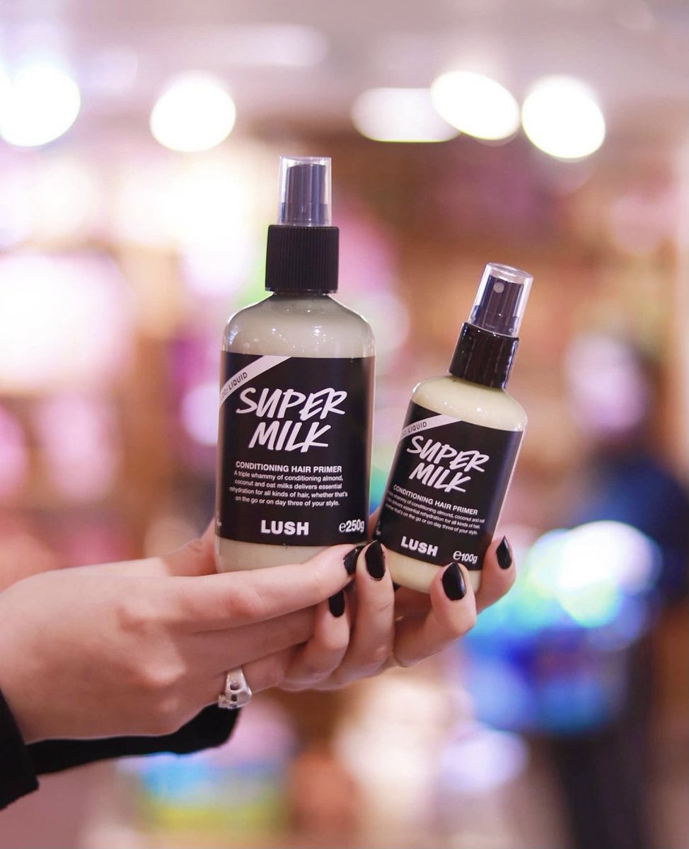 Lush's viral Super Milk conditioning spray is now being launched