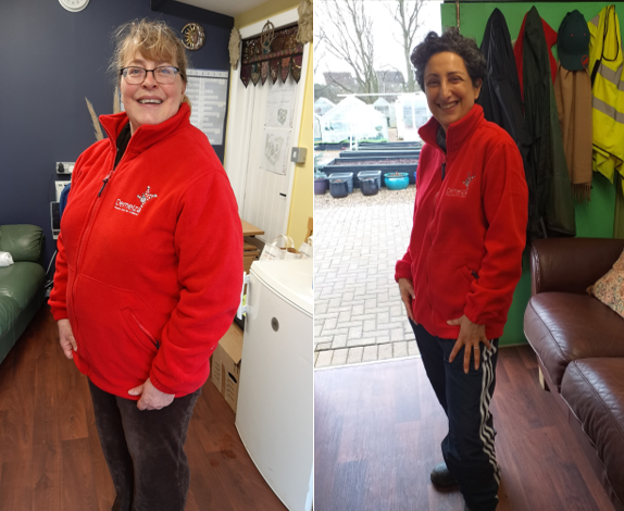 DemelzaCharity's tweet photo. A big #ThankYouThursday to our #Volunteers who have been able to continue supporting us throughout COVID-19 🤗 such as Angela and Corinna who help us with the maintenance of our beautiful gardens at Demelza 🌳 https://t.co/mIWRGDui8k