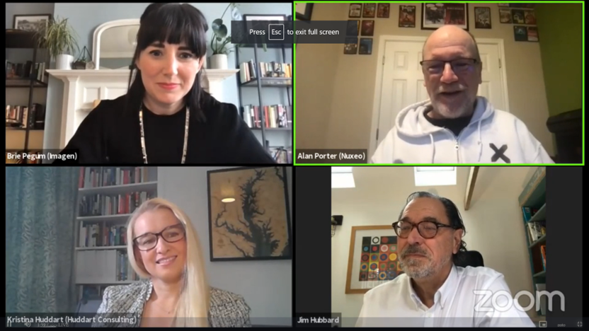 HSCreativeOps's tweet photo. Some thought-provoking panel sessions happening right now at #CreativeOpsEU - covering #artificial intelligence and what should be in your technical toolkit! Thanks to @jarrodgingras @TheresaRegli @OtherRobert @briebetz @TheContentPool @wdc_london https://t.co/EBDfkOd8x5