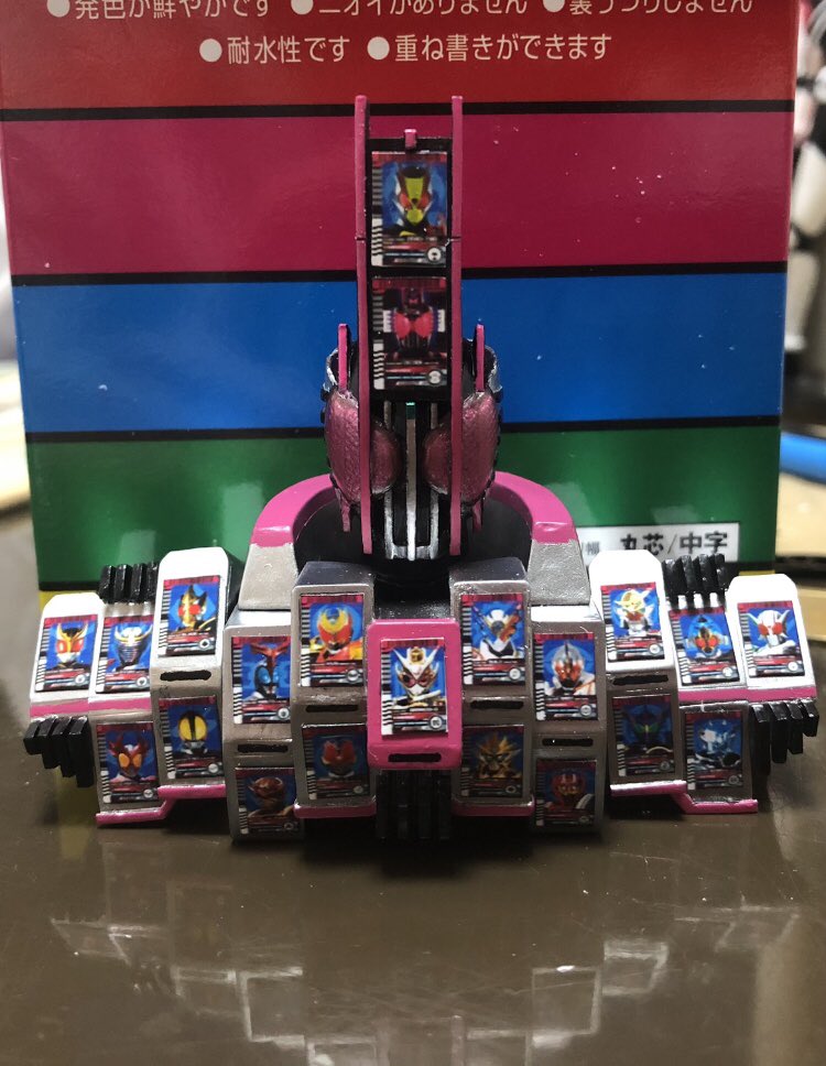 modelinchu's tweet photo. テラサでの扱いが酷すぎて作るのだれてたけど、なんとかここまで形にできた。見た目だけは最強 https://t.co/fnyDGGTuZ4