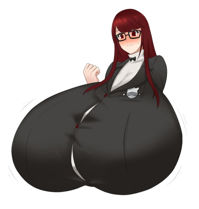 Commissioned image of huge tiddy kasumi for @MegumilRL. Thank you! 