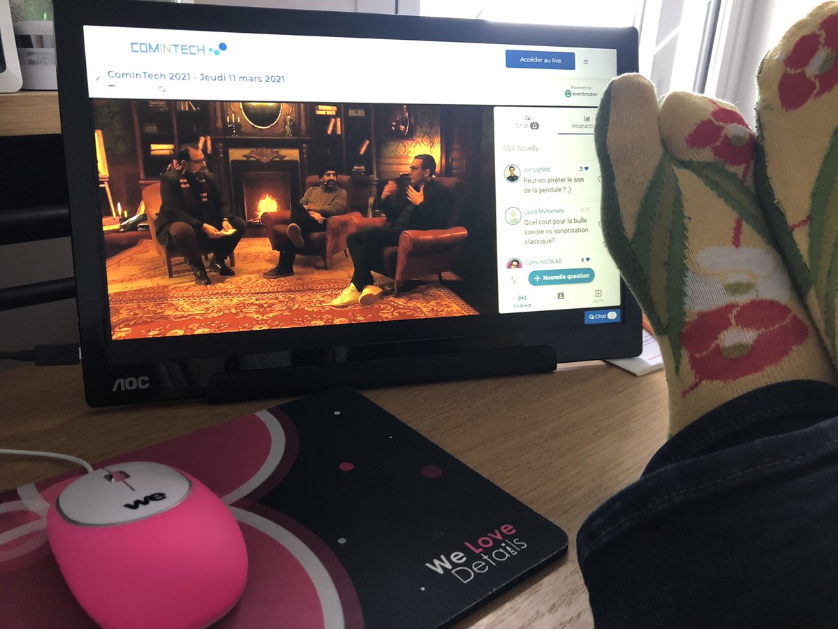 mc_nicolas's tweet photo. Bravo à ComInTech ! C’est confort. #cominpantoufles #comintech #ComInTech https://t.co/VDinP0tbQm