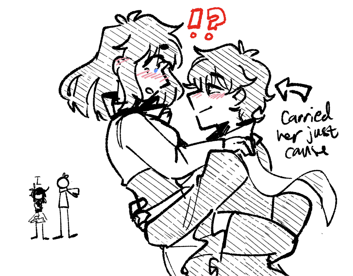 oc doodles. they are in love your honor!!!!!!! 