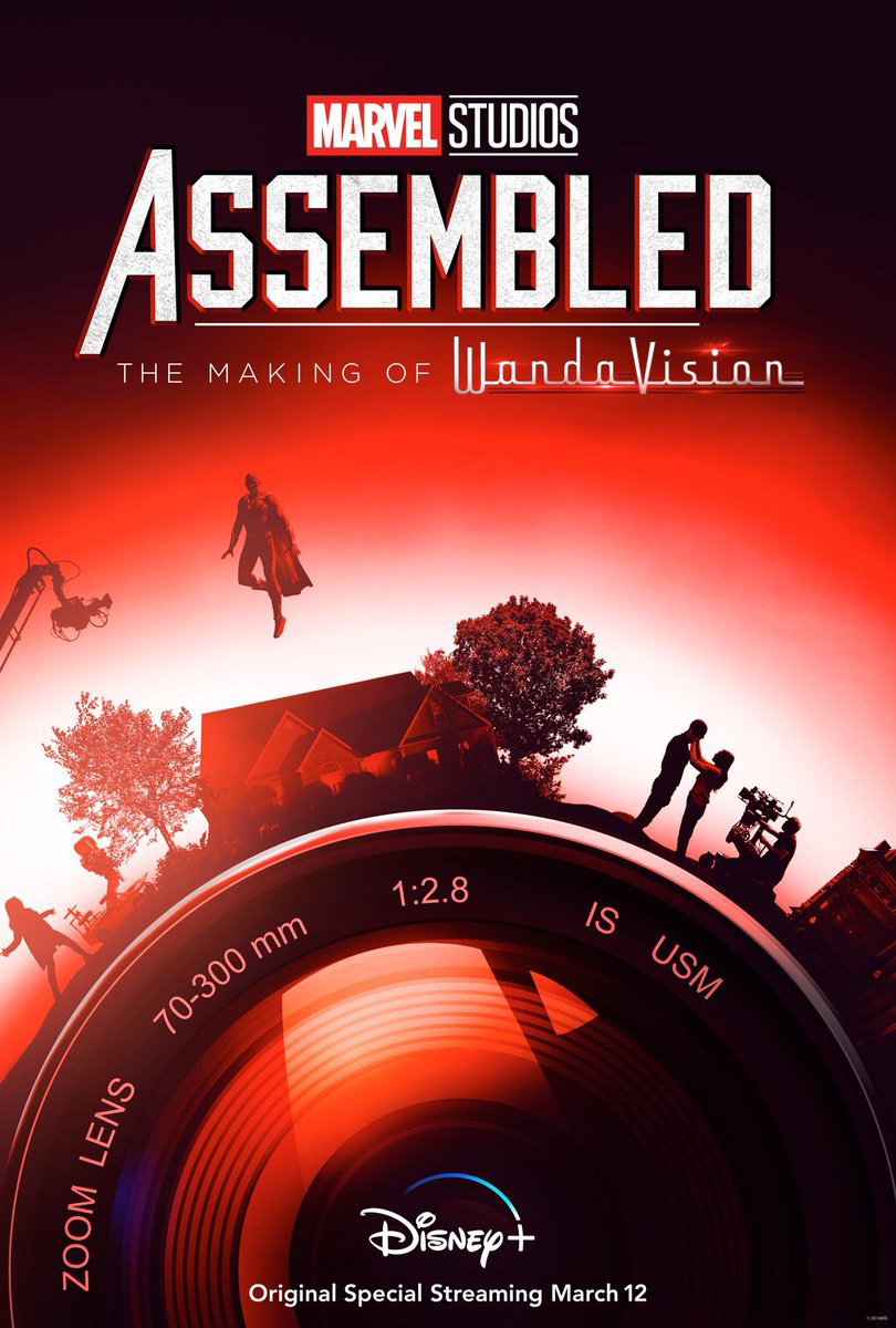'Assembled: The Making of #WandaVision' starts streaming tomorrow on Disney+