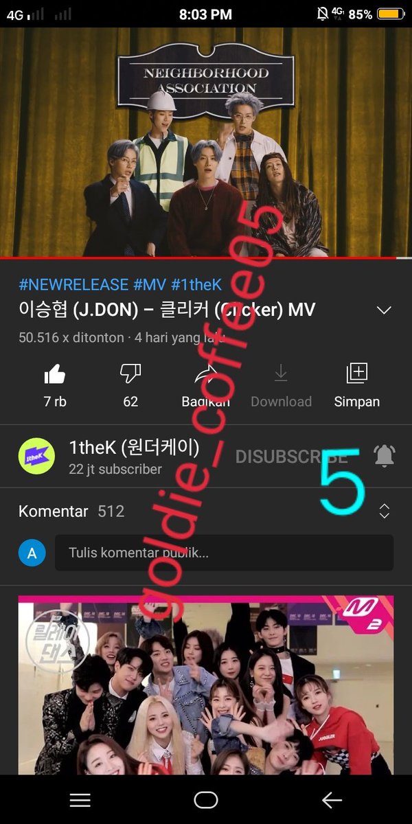 goldie_coffee05's tweet photo. @awesomemp3 5-6
#이승협 #jdon #JDONClickerChallenge #jdon_on_the_track
#Clicker #클리커
#1st_Single_Album https://t.co/cVhVXW60qL https://t.co/Icv554HGFj