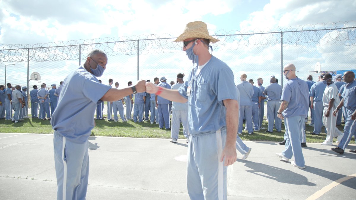 prisonfellowshp's tweet photo. In late Feb. we held two modified #HopeEvents in #Florida w/ Space Coast CityFest &amp; @Andrew_Palau. Desoto Annex had 260 men participate &amp; 540 men attended at Marion. The Stunt Dudes and @georgemoss performed. The amazing presence of God was felt by all! Thank you @FL_Corrections https://t.co/0SvDa6kkwF