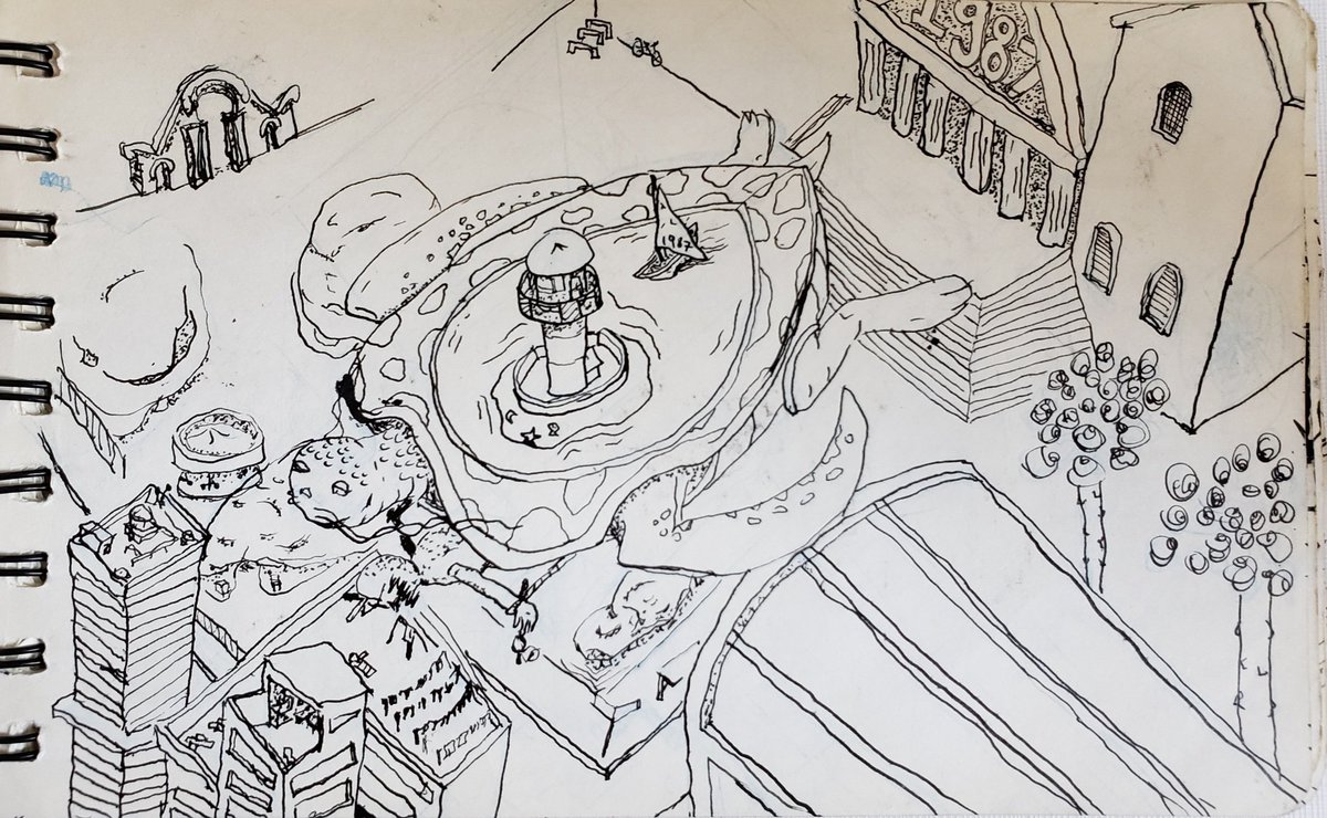 1987bruto's tweet photo. Sobre o centro #1987 #nankim #scketchbook #onirico #Curitiba https://t.co/t8kbL0ZmIX