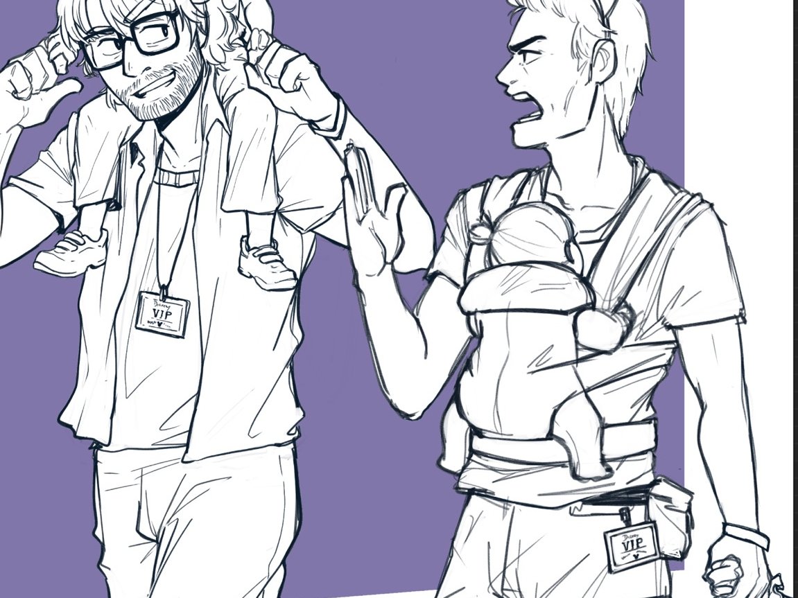 I shall call it: 'that one drawing that takes forever to finish but you actually get to finish it' #NoLongerWipLOL #reddie #reddieweek #reddieweek2020 #WIP #richietozier #eddiekaspbrak #parenting #fixedit #fixedau #au #fanart #it #ITChapter2