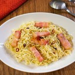 インスタントラーメンがペペロンチーノに？!サッポロ一番のアレンジレシピ!