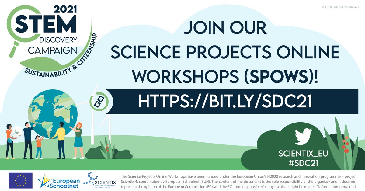 scientix_eu's tweet photo. Last places available in our Science Projects Online Workshop "Becoming a European Blue School" including three tracks:
🌊 Food from the Ocean
🌊 Climate and Ocean
🌊 Healthy and Clean Ocean
Don't miss your chance, read more &amp; book your spot now: https://t.co/wKa120ADr6 https://t.co/VQP5x0BwoR
