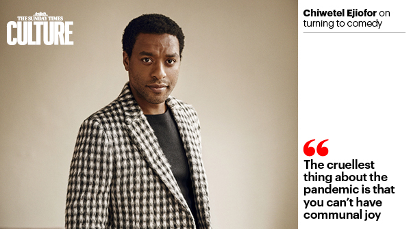 Chiwetel Ejiofor on turning to comedy in his new film Lock Down thetimes.co.uk/article/chiwet…