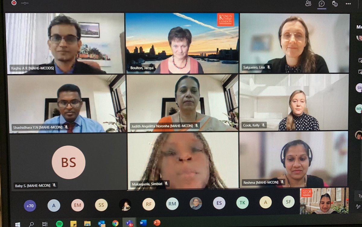 ZahraKhan_RM's tweet photo. 🌍 taking part in a first of its kind virtual elective tour w/ @MconManipal 🇮🇳 today!  @KingsNursing @boulton_jacqui @YnShashidhara #globalhealth #WHOsoutheastasia https://t.co/uqlcmsqQup