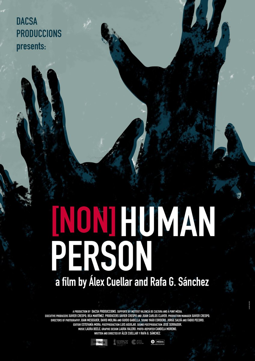 PersonaNHumana's tweet photo. 💡 This is the #NonHumanPersonDoc poster, designed by Laura Valero.
🎁 It will be one of the limited rewards of our crowdfunding campaign.
🙌 If you want to help us finish our movie and get this and other rewards, sign up here 👇
https://t.co/2PSYx3l69E https://t.co/9g9zXRmesW