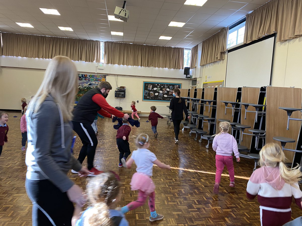 We were so excited to see Mike and Harry for PE today! <a href="/YouthKicks2014/">YouthKicks Coaching</a>