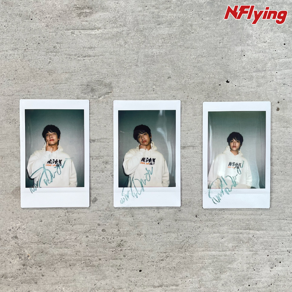 サイト当選品　N.Flying エヌフラ　キムジェヒョン　直筆サインフィルム