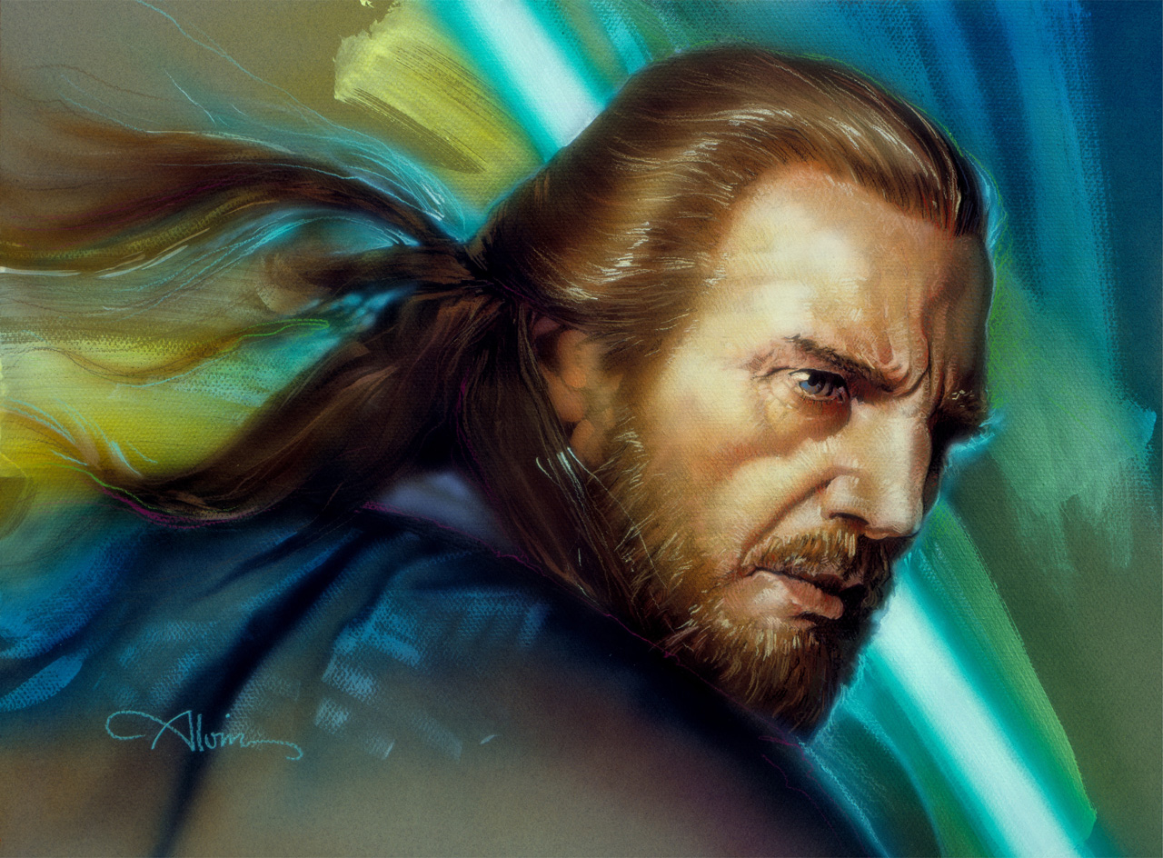 Wookieepedia🏳️‍🌈🫐 on X: Qui-Gon Jinn was perhaps the greatest Jedi  alive, a commanding presence at Council, a strong and brave warrior who  refused to be intimidated by even the most daunting challenge